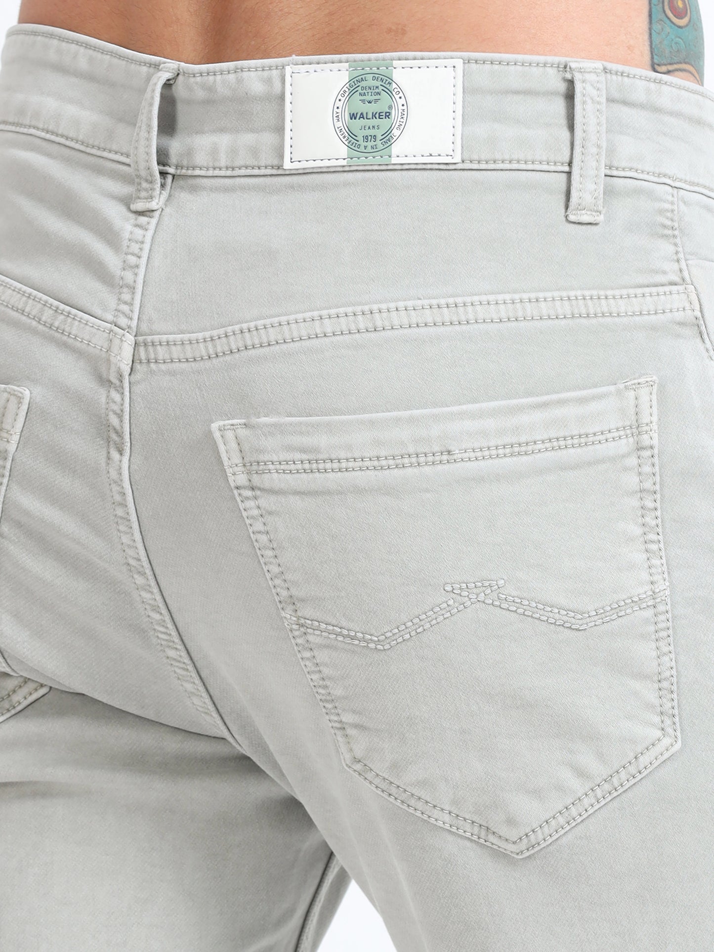 Frost Grey Comfort Fit Jeans