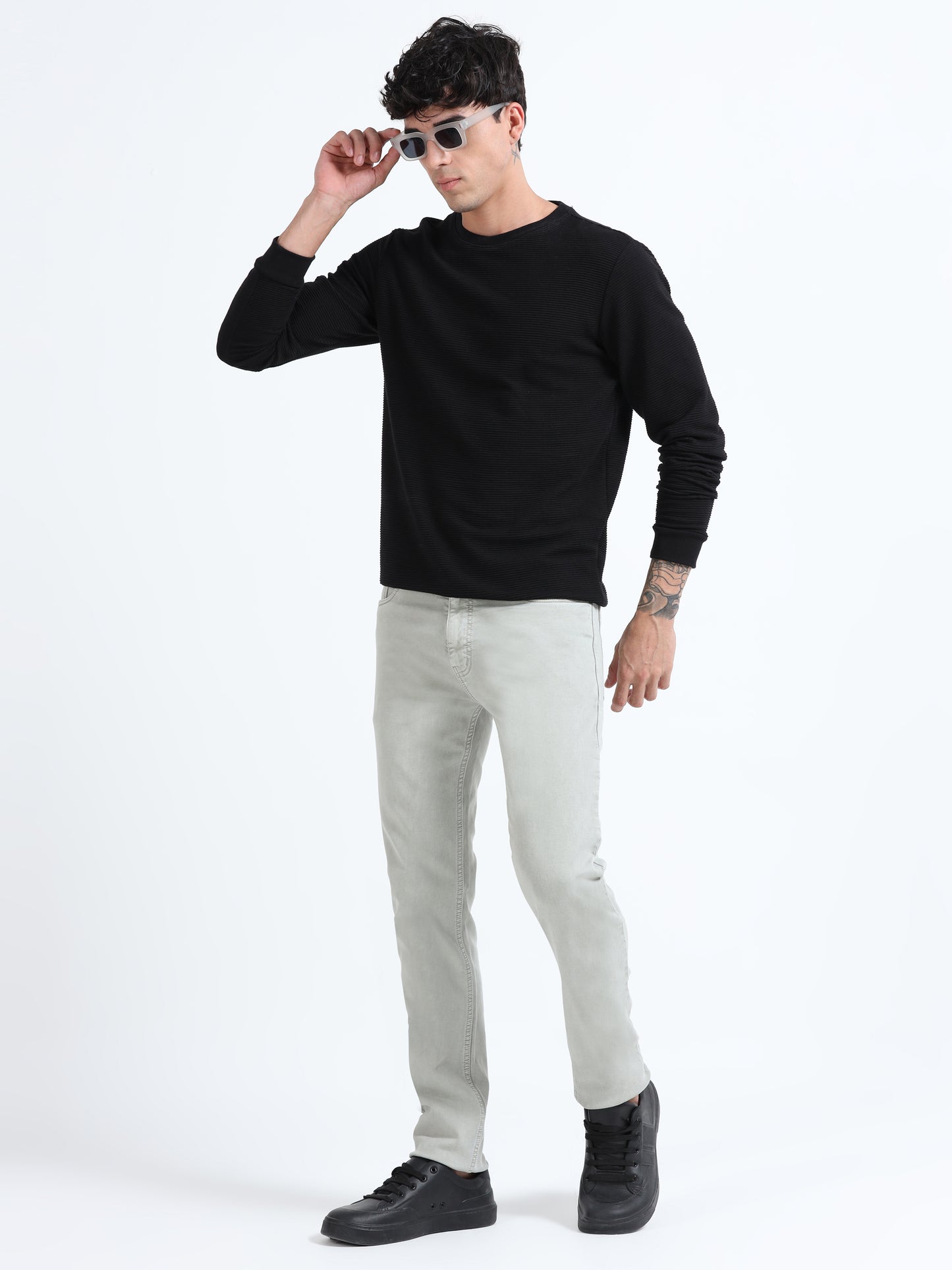 Frost Grey Comfort Fit Jeans