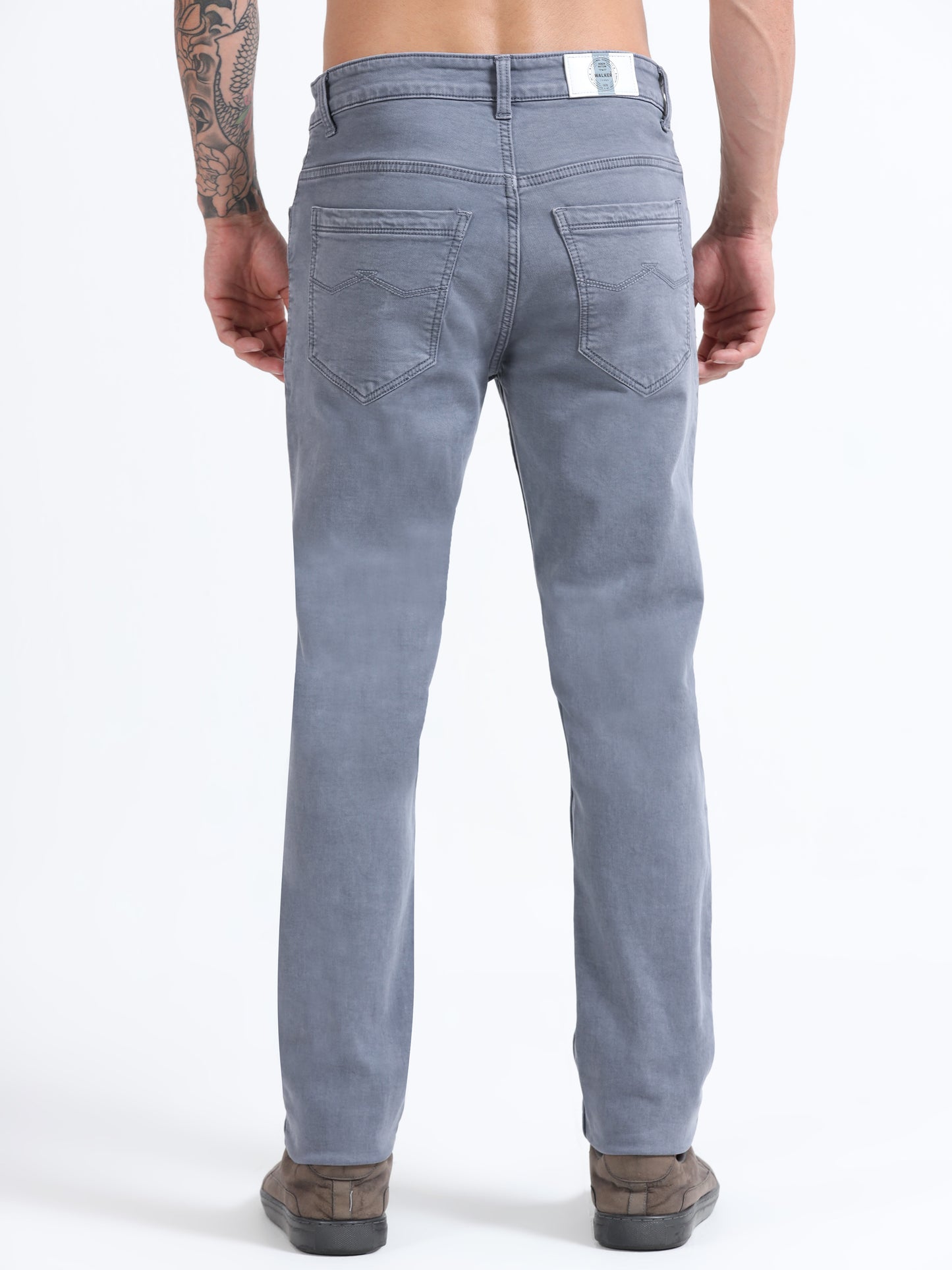 Steel Blue Comfort Fit Jeans