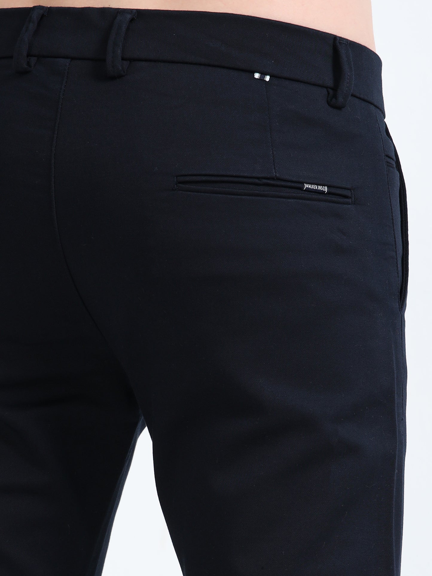 Low Rise Black Trouser