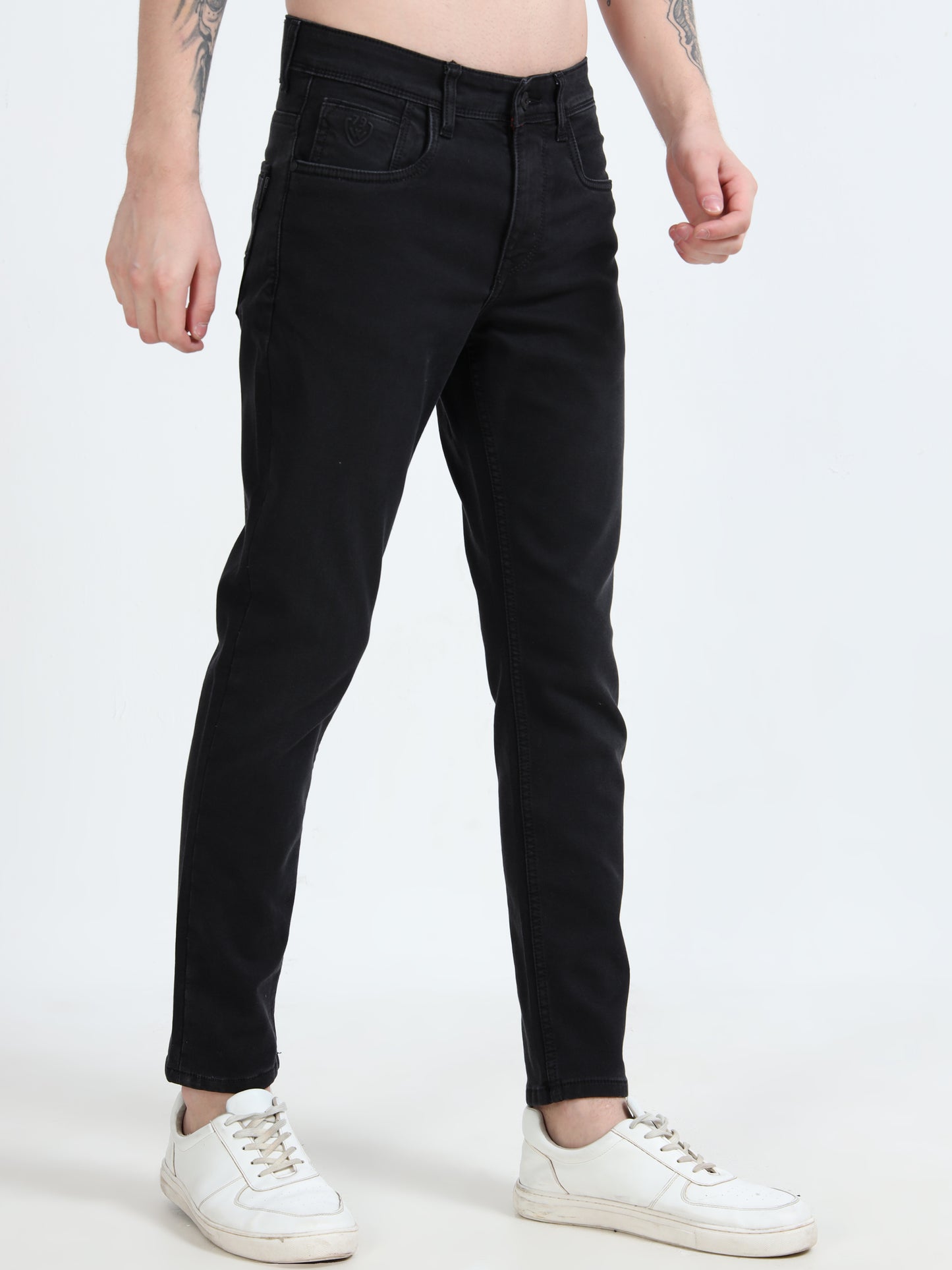 Twilight Black Ankle Fit Jeans