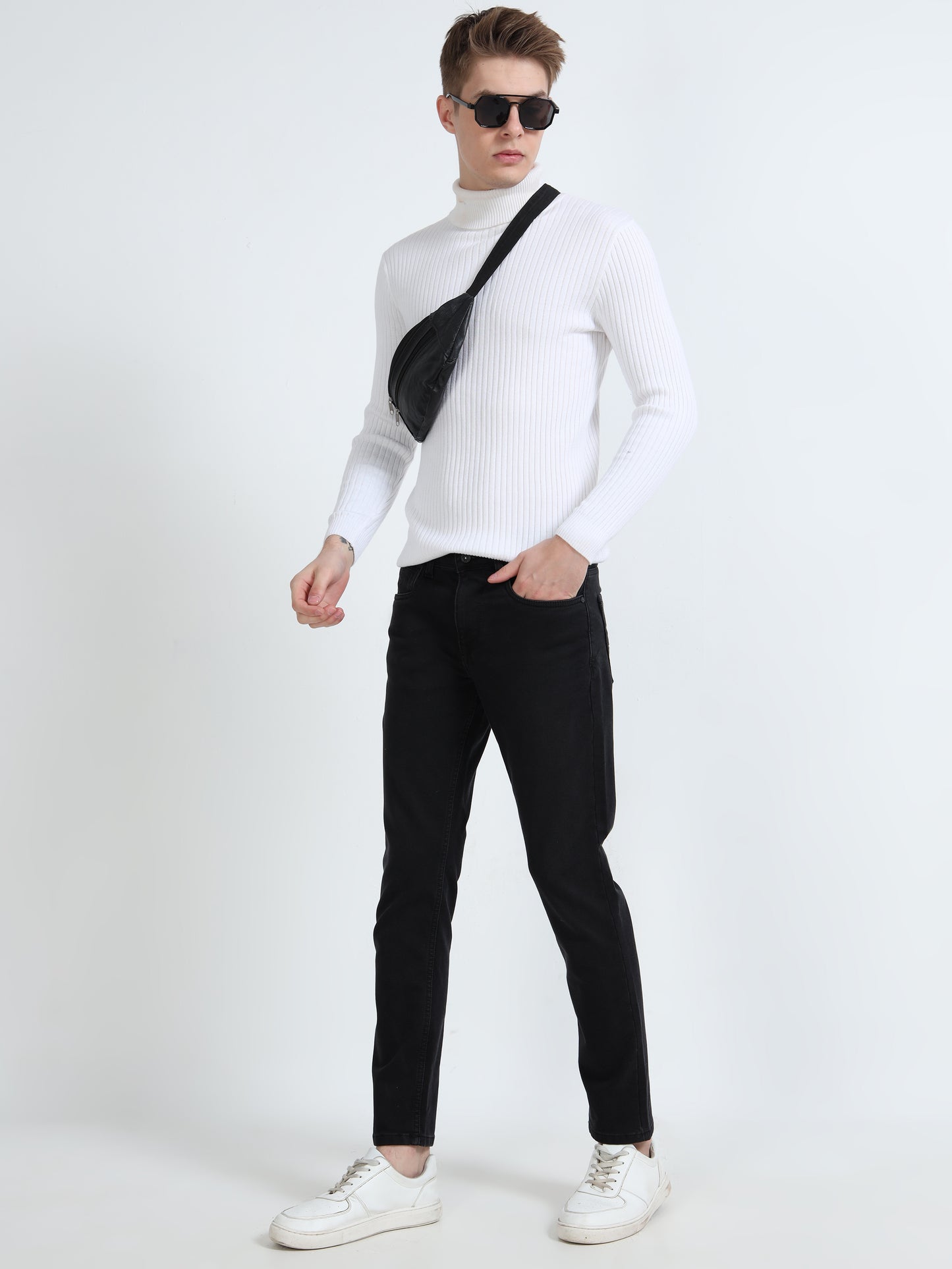 Twilight Black Ankle Fit Jeans