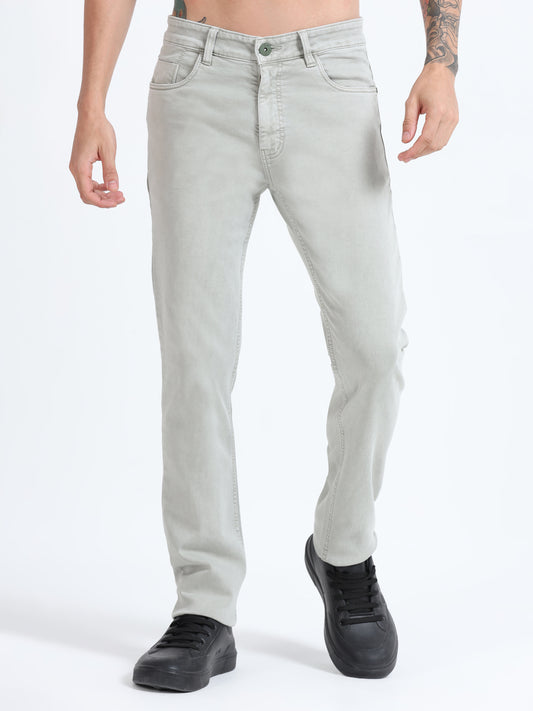Frost Grey Comfort Fit Jeans