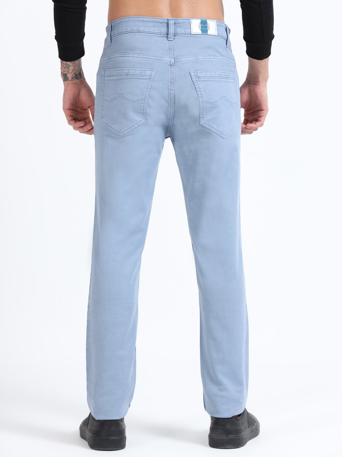 Ice Blue Comfort Fit Jeans
