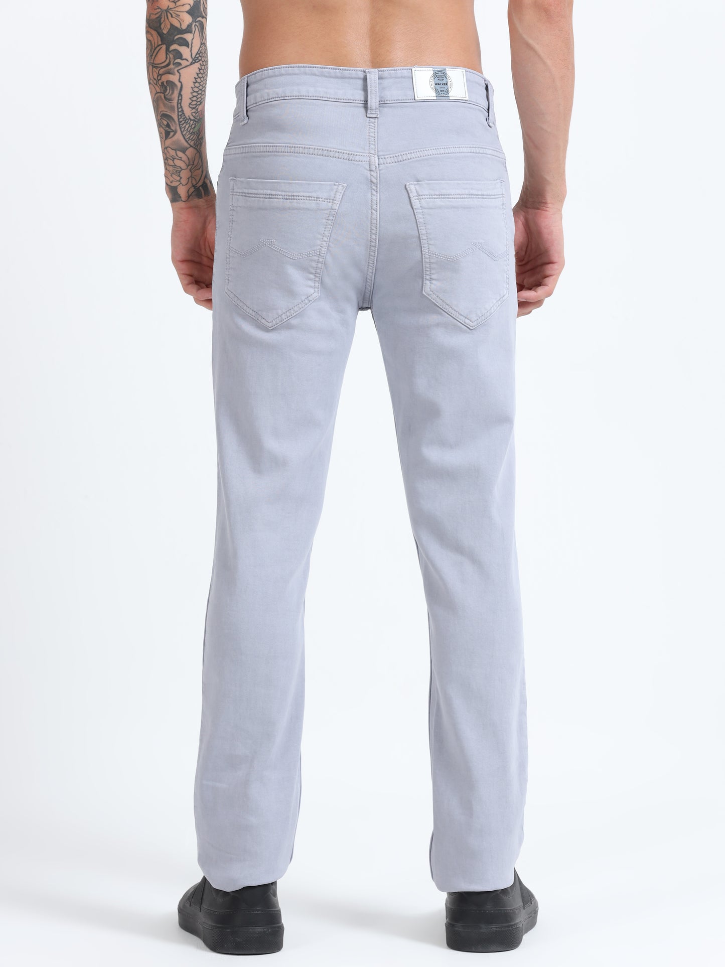 Light Grey Comfort Fit Jeans
