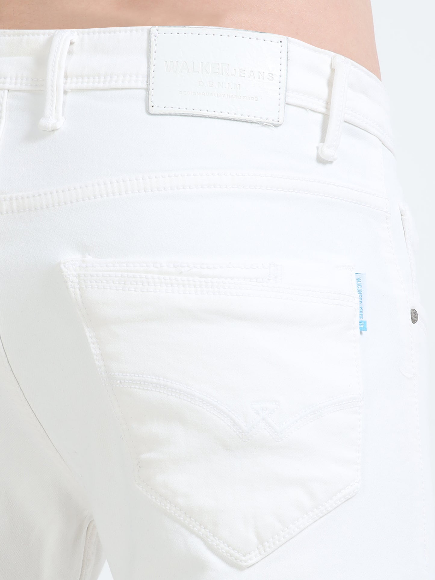 Frost White Ankle Fit Denim