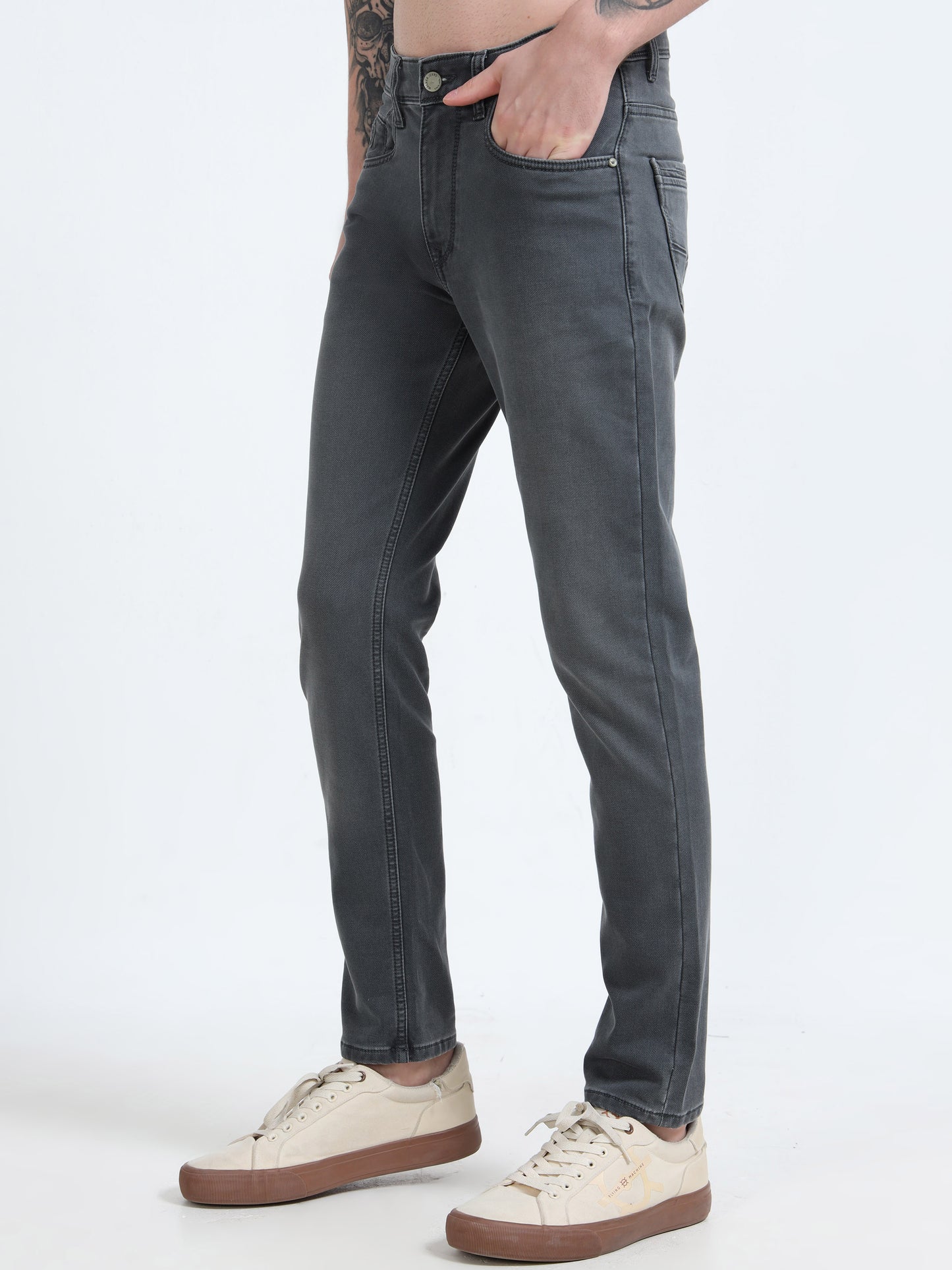 Olive Ankle Fit Jeans