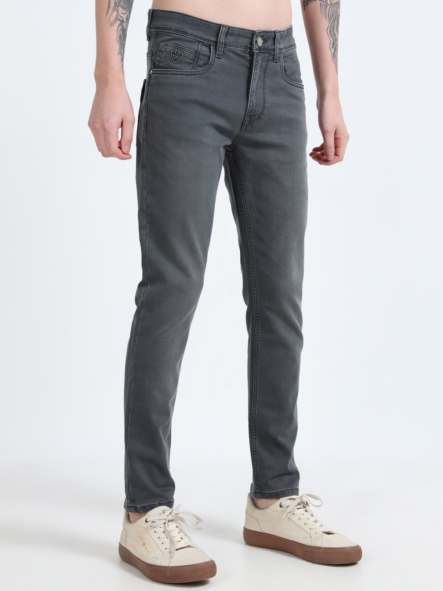 Olive Ankle Fit Jeans